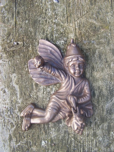 Türklopfer Elfe aus Bronze