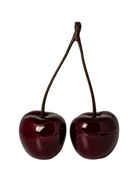 Cherry Love | Fiberglas Dekokirschen rot