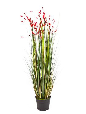 Grass coral red 120 cm - Kunstgras