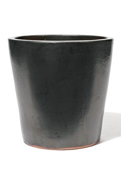 Vaso - Graphit Keramikkübel