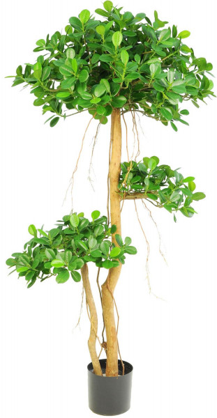 ficus panda bonsai verzweigt kunstpflanze 122 cm