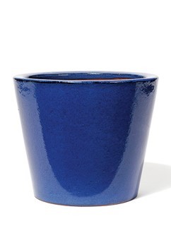 Keno | Königsblau Keramikkübel